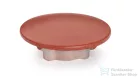 Svis Design  kimeneti dugó, zárókupak 65 mm lefolyóhoz- téglavörös, dekor nélkül, matt lakk UBY.02.BC.065.318.00.00.1