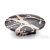 Svis Design zárókupak 65 mm lefolyóhoz-  fekete és pezsgő, félmatt lakk UBY.02.BC.065.915.PU.04.2