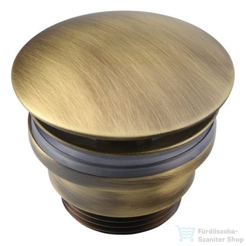 Sapho SILFRA nem zárható mosdólefolyó, 5-55mm, bronz (UD52592)