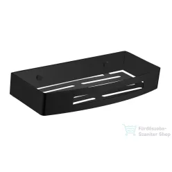 Omnires UNI 30x13 cm-es polc, matt fekete UN10331BL