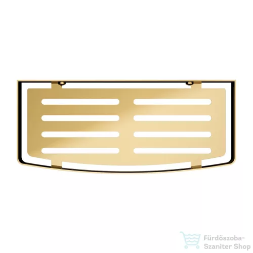Omnires UNI 30x13 cm-es polc, polírozott arany színű UN10331GL