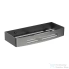 Omnires UNI 30x13 cm-es polc, szálcsiszolt grafit UN10331GR