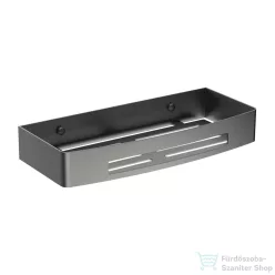 Omnires UNI 30x13 cm-es polc, szálcsiszolt grafit UN10331GR