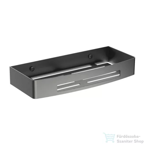 Omnires UNI 30x13 cm-es polc, szálcsiszolt grafit UN10331GR