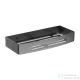 Omnires UNI 30x13 cm-es polc, szálcsiszolt grafit UN10331GR