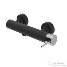   Sapho ULTRAMIX fali zuhany csaptelep, matt fekete/króm (UT011BC)