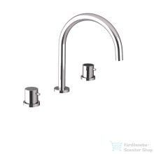   Sapho ULTRAMIX három üléses mosdó csaptelep, króm (UT017)