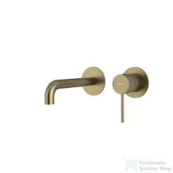   Sapho ULTRASAN falba süllyesztett csaptelep, 20 cm-es kifolyócsővel, matt arany (UT018VG)