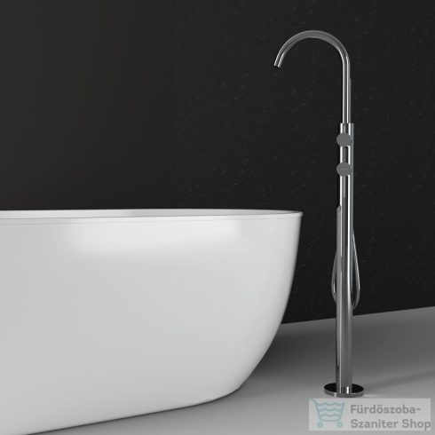 Sapho ULTRAMIX térbenálló kádtöltő csaptelep, króm UT021