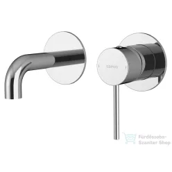   Sapho ULTRAMIX falba süllyesztett csaptelep, 10 cm-es kifolyócsővel, króm (UT110)