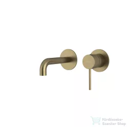   Sapho ULTRASAN falba süllyesztett csaptelep, 16 cm-es kifolyócsővel, matt arany (UT118VG)