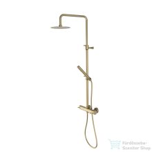   Sapho ULTRAMIX zuhanyoszlop, zuhanyszettel és fejzuhannyal, matt arany (UT139G)