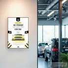 Leziter Plakátkeret led világítással 297x420 mm A3 UTLB-A3