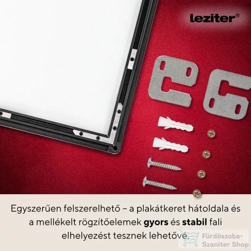 Leziter Plakátkeret led világítással 297x420 mm A3 UTLB-A3