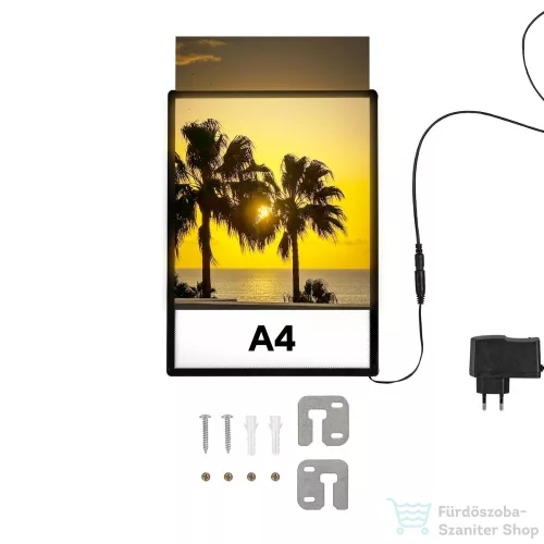 Leziter Plakátkeret led világítással 210x297 mm A4 UTLB-A4