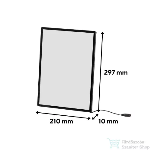 Leziter Plakátkeret led világítással 210x297 mm A4 UTLB-A4