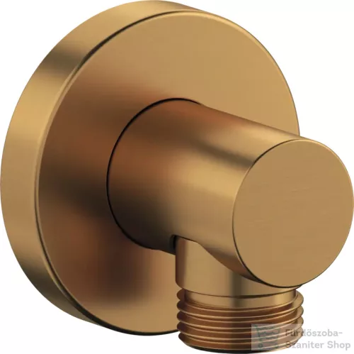 Duravit gégecső csatlakozó, szálcsiszolt bronz UV0630008004