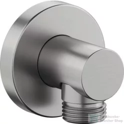   Duravit gégecső csatlakozó, rozsdamentes acél hatású UV0630008070