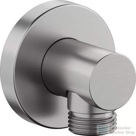 Duravit gégecső csatlakozó, rozsdamentes acél hatású UV0630008070