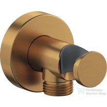   Duravit gégecső csatlakozós zuhanytartó, szálcsiszolt bronz UV0630009004