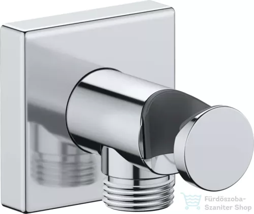 Duravit szögletes gégecső csatlakozós zuhanytartó, króm UV0630010010