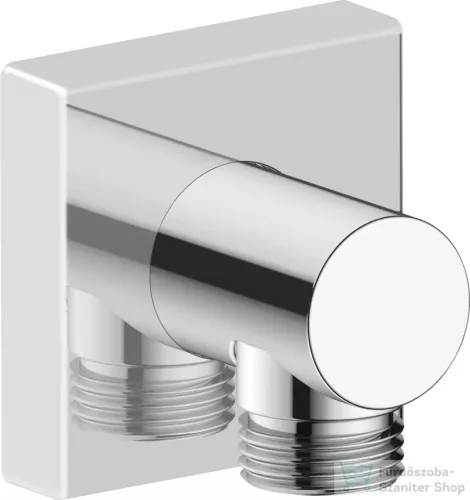 Duravit szögletes gégecső csatlakozó, króm UV0630011010