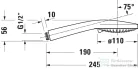Duravit 3 funkciós kézizuhany, króm UV0652016010