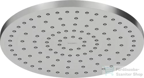 Duravit 25 cm-es kerek fejzuhany, rozsdamentes acél hatású UV0662018070