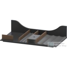   Duravit 866 mm fiókrendező szifonkivágás nélkül,jobb oldal, American Walnut Solid Wood UV9812R7777