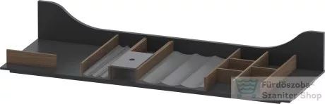 Duravit 1338 mm fiókrendező szifonkivágás nélküli,American Walnut Solid Wood UV982707777