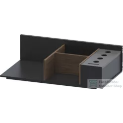   Duravit 684 mm fiókrendező szifonkivágás nélküli American Walnut Solid Wood UV985507777