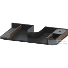   Duravit 684 mm fiókrendező szifonkivágással American Walnut Solid Wood UV986107777