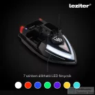 Leziter Etetőhajó V6 GPS 3 tartályos hátra és oldalkidobós fekete V6-3K-B-G1