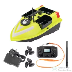   Leziter Etetőhajó V6 GPS 3 tartályos hátra és oldalkidobós nightlight V6-3K-NL-G1