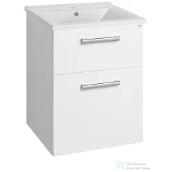  AQUALINE VEGA mosdótartó szekrény, 2 fiókos, 51,5x72,6x43,6cm, fehér (VG053)