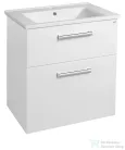 AQUALINE VEGA mosdótartó szekrény, 2 fiókos, 62x72,6x43,6cm, fehér VG063