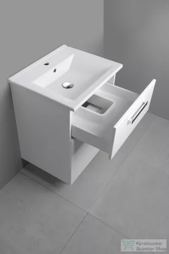 AQUALINE VEGA mosdótartó szekrény, 2 fiókos, 62x72,6x43,6cm, fehér VG063