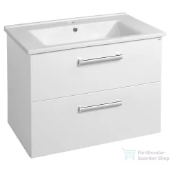   AQUALINE VEGA mosdótartó szekrény, 2 fikókos, 72x57,60x43,80cm, fehér VG073