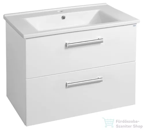 AQUALINE VEGA mosdótartó szekrény, 2 fikókos, 72x57,60x43,80cm, fehér VG073