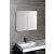AQUALINE VEGA tükrösszekrény, 80x70x18, fehér VG080