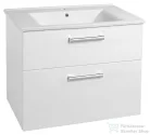AQUALINE VEGA mosdótartó szekrény, 2 fiókos, 82x67,6x43,8cm, fehér VG083
