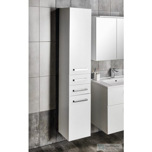 AQUALINE VEGA állószekrény, 35x184x31cm, fehér VG185