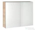 AQUALINE VEGA tükrösszekrény, 80x70x18cm, platinatölgy VG880