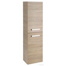   AQUALINE VEGA állószekrény, szennyestratóval, 40x150x31cm, platinatölgy VG960
