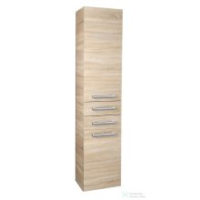   AQUALINE VEGA állószekrény, szennyestratóval, 40x184x31cm, platinatölgy VG980