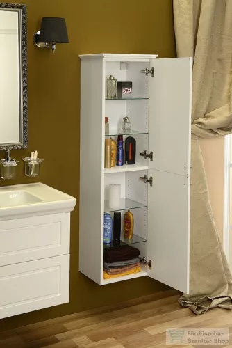 Sapho VIOLETA Állószekrény, jobb, 35x140x30cm, matt fehér (VI165-3131)