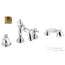   Sapho VIENNA 4 részes kádperemre szerelhető kádtöltő csaptelep, bronz VO930BR