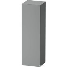   Duravit VITRIUM 132x40x36,3 cm-es 1 ajtós magas szekrény, jobbos, matt világosszürke VT1178RHDHD0000
