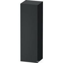   Duravit VITRIUM 132x40x36,3 cm-es 1 ajtós magas szekrény, jobbos, matt sötétszürke VT1178RHEHE0000
