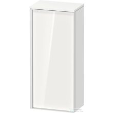   Duravit VITRIUM 89,9x40x26,2 cm-es 1 ajtós magas szekrény fehér színű fogantyúval, jobbos, matt/fényes fehér VT1355R2218000W